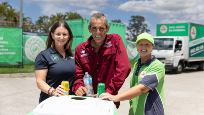 Meet Paul: The Moreton Bay Man Who’s Recycled 1.3 Million Containers For Charity  | Containers for Change Queensland