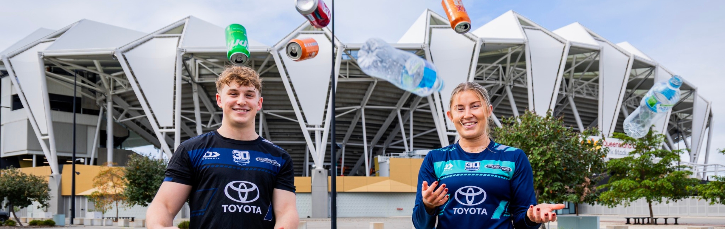 A Million Reasons to Recycle at Queensland Country Bank Stadium | Containers for Change QLD