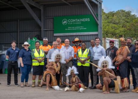 Queensland's northernmost depot celebrates one million containers returned