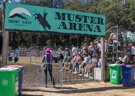 Record-breaking recycling at Gympie Music Muster: 374,000 containers saved and $37,400 donated! | Containers for Change Queensland